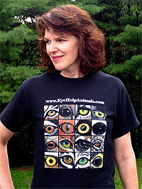 Exclusive Wildlife Eyes T-Shirt Designs at EyeHelpAnimals.com